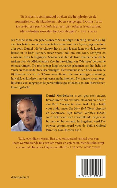 Een Odyssee achterkant