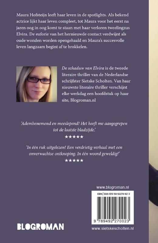 De schaduw van Elvira achterkant