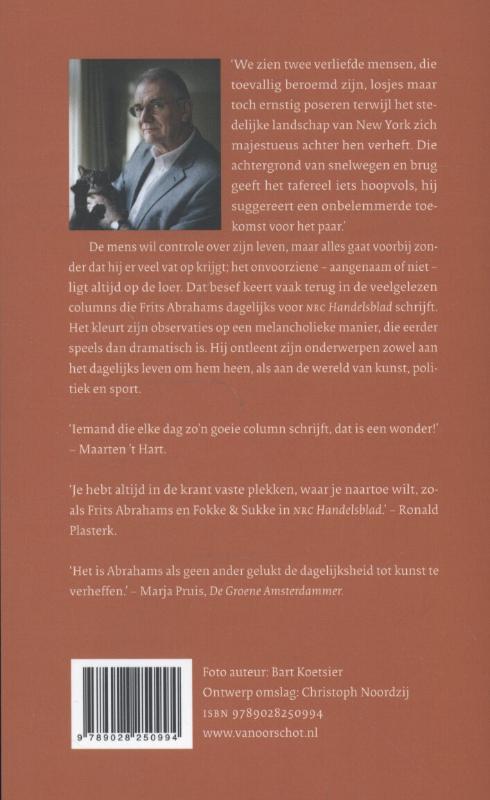 Alles loopt altijd anders achterkant