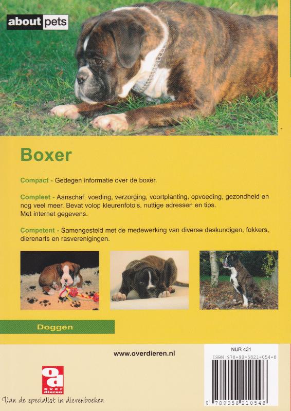 Boxer / Over Dieren / 64 achterkant