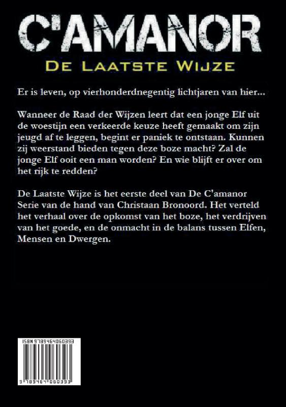 De Laatste Wijze achterkant