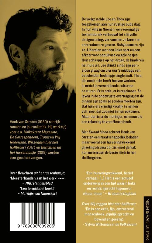 Kwaad bloed achterkant