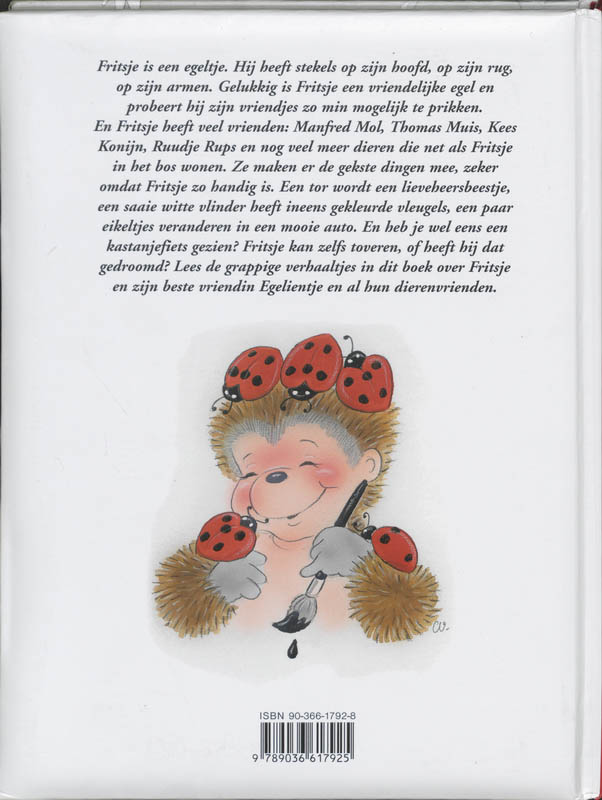 Fritsje Het Egeltje achterkant