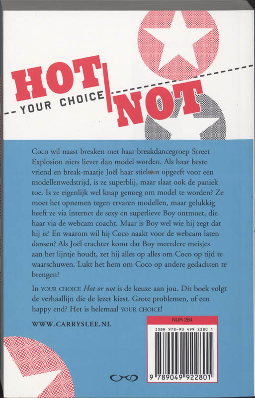 Your choice  -   Your choice Hot or not achterkant