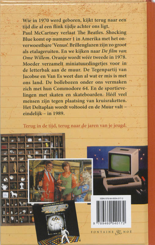 Geboren in 1970 achterkant