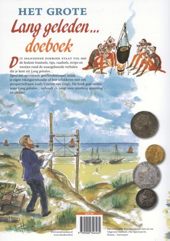Het grote lang geleden… doeboek achterkant