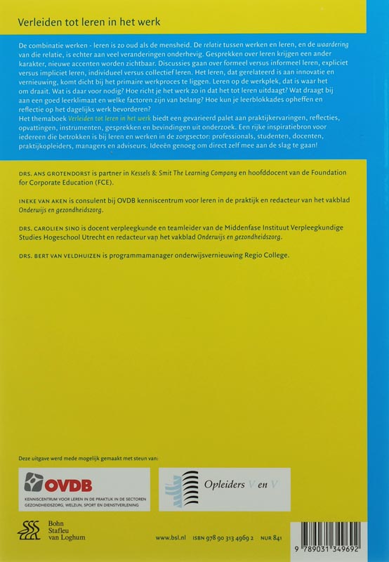 Verleiden tot leren in het werk achterkant