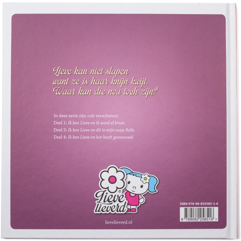 Ik ben Lieve en ik kan niet slapen / 2 / Lieve Lieverd / 2 achterkant