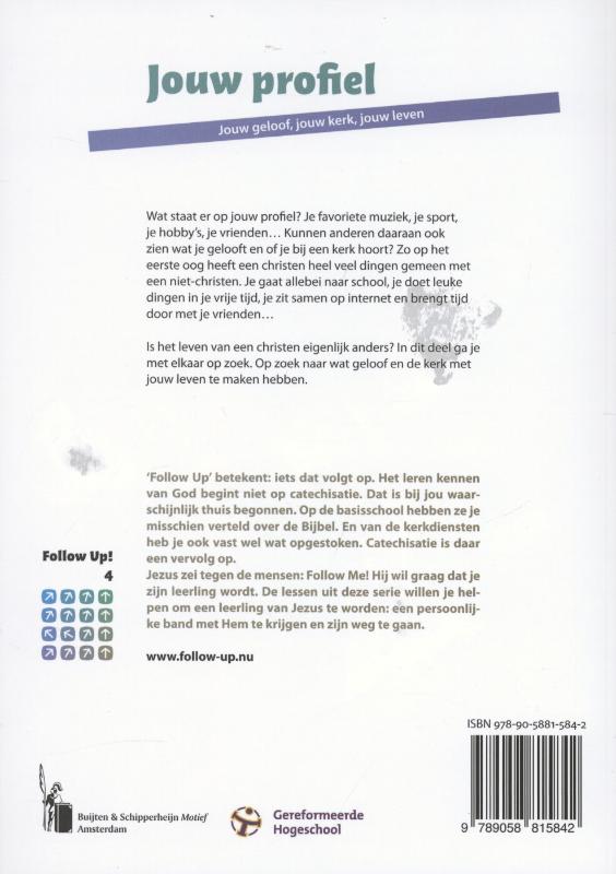 Jouw profiel / Follow up! / 4 achterkant