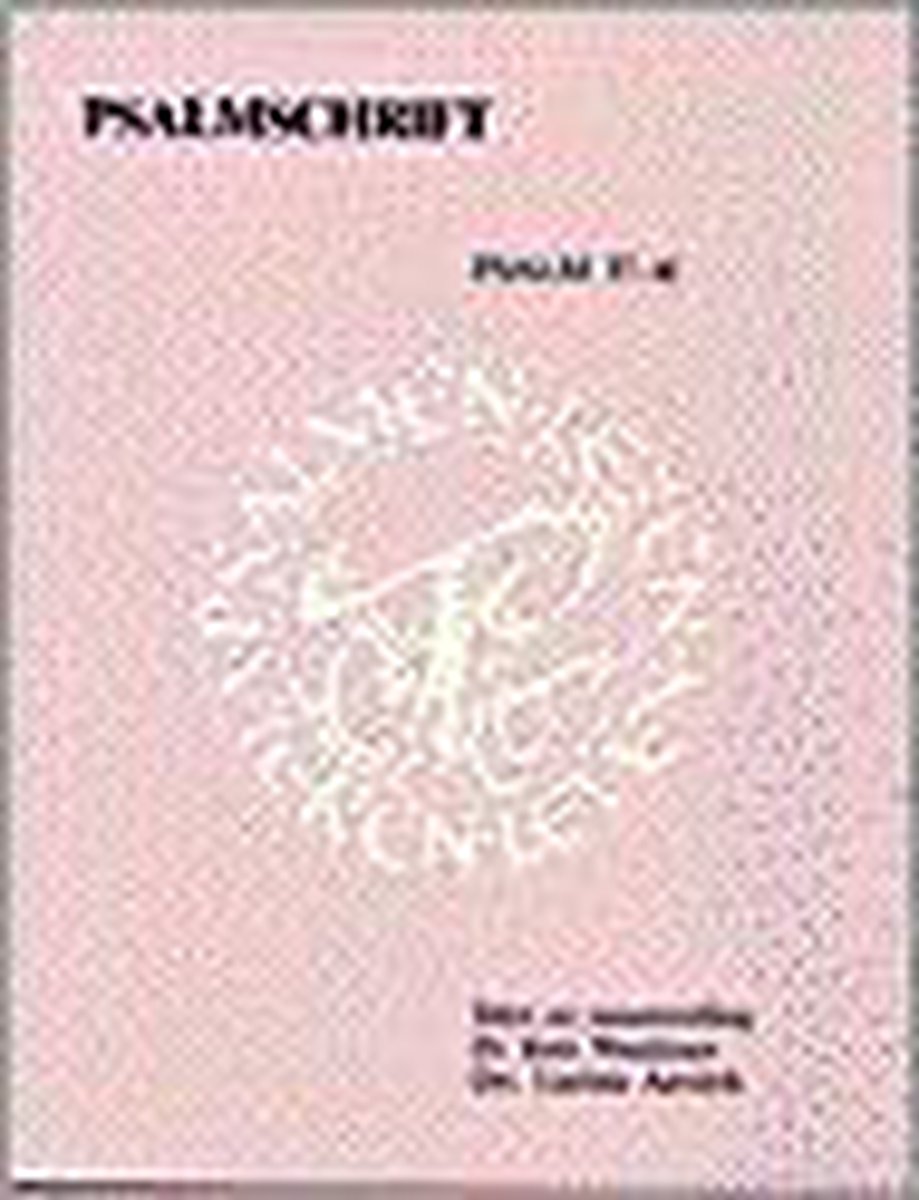 Psalmschrift 8 psalm 37-41