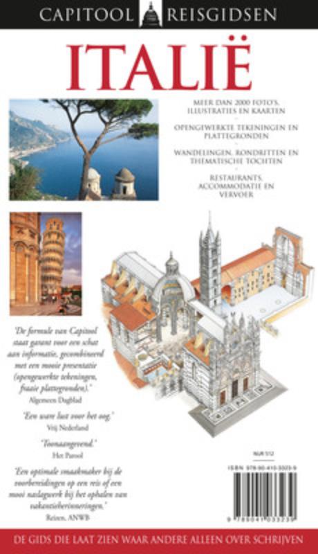Italië / Capitool reisgidsen achterkant