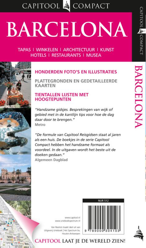 Capitool Compact Barcelona / Capitool Compact achterkant