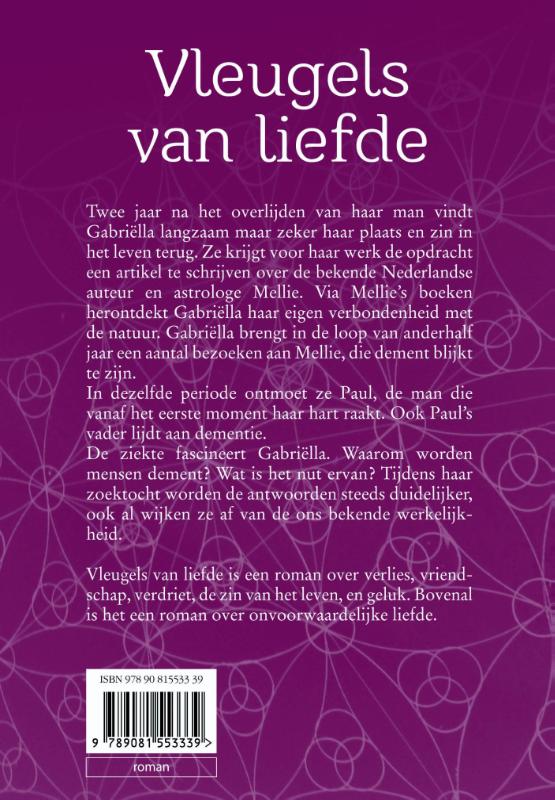 Vleugels van liefde achterkant