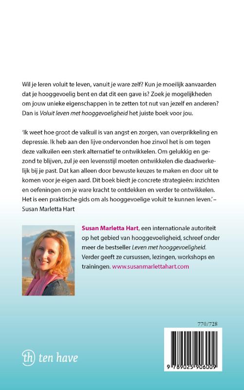 Voluit leven met hooggevoeligheid achterkant