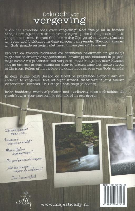 De kracht van vergeving achterkant
