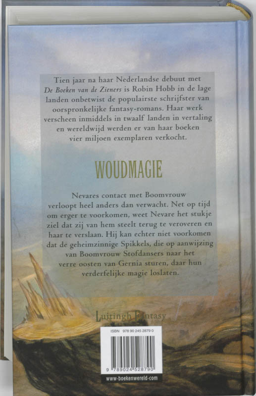Woudmagie / De Boeken van De Zoon van de Krijger / 2 achterkant