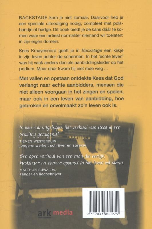 Backstage achterkant