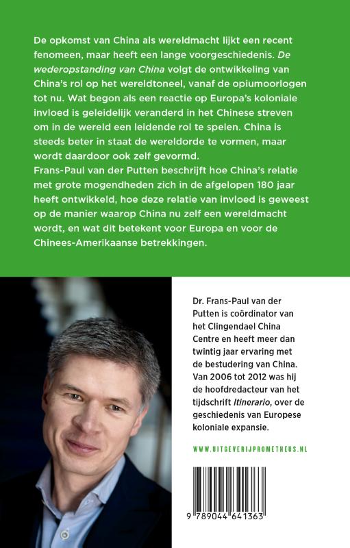 De wederopstanding van China achterkant