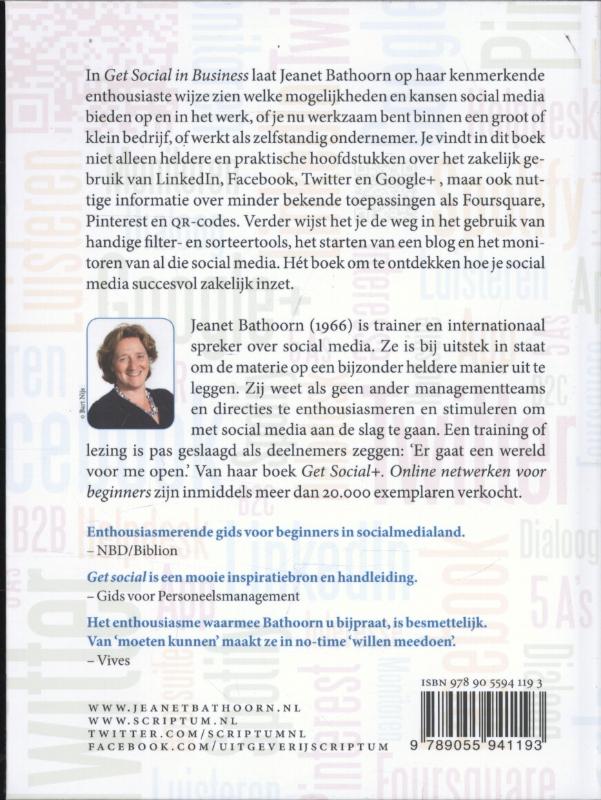 Get social in business achterkant