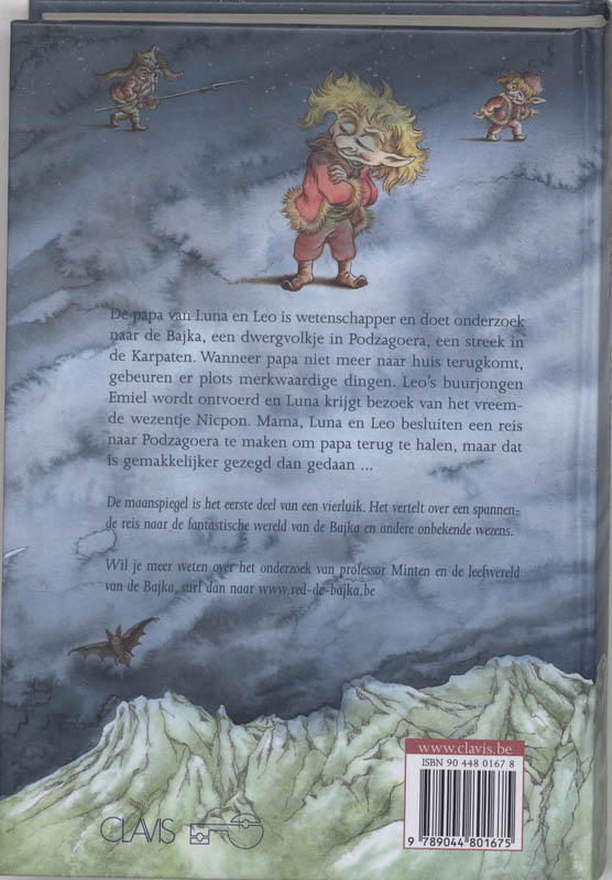 De maanspiegel / De Bajka / 1 achterkant