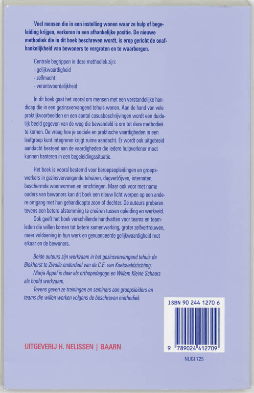 Groeien naar gelijkwaardigheid / PM-reeks achterkant