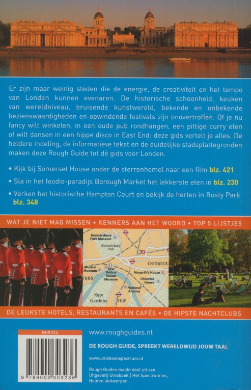 Londen / Rough Guide achterkant