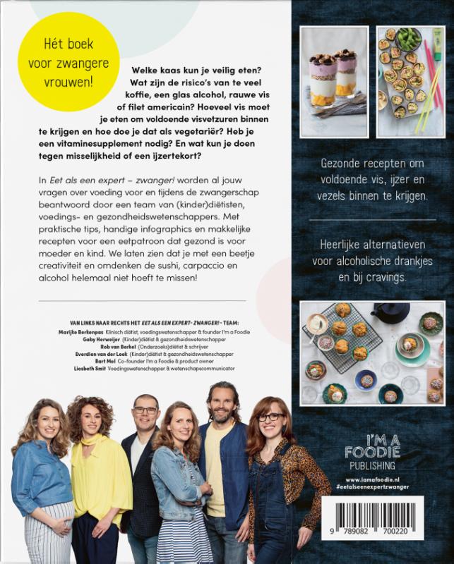 Eet als een expert: zwanger! achterkant
