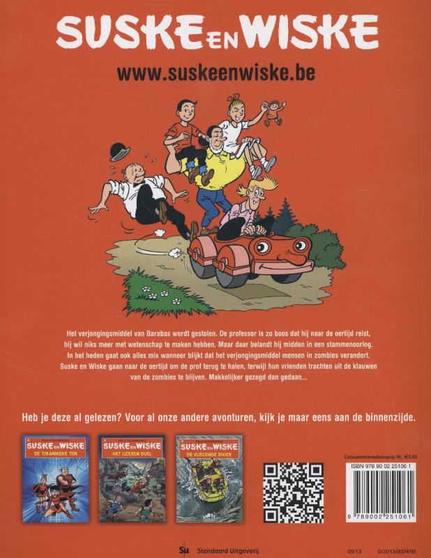 Barabas de balorige / Suske en Wiske / 323 achterkant