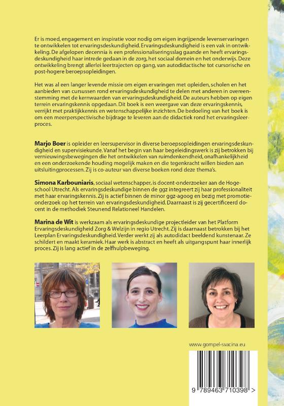 Van levenservaring naar ervaringsdeskundigheid achterkant