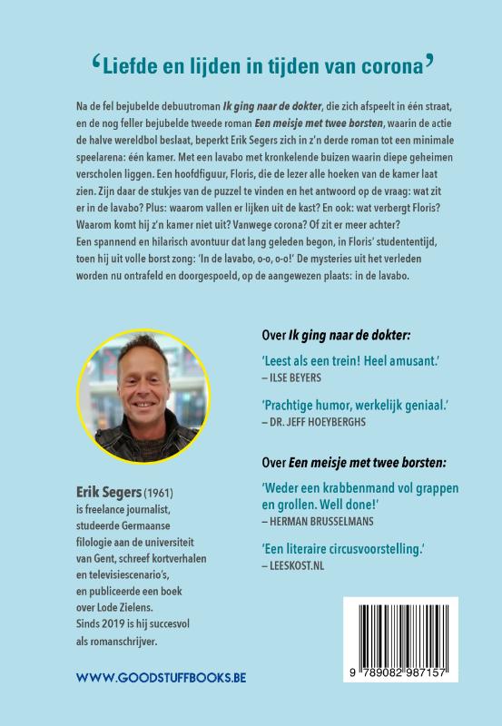 In de lavabo achterkant