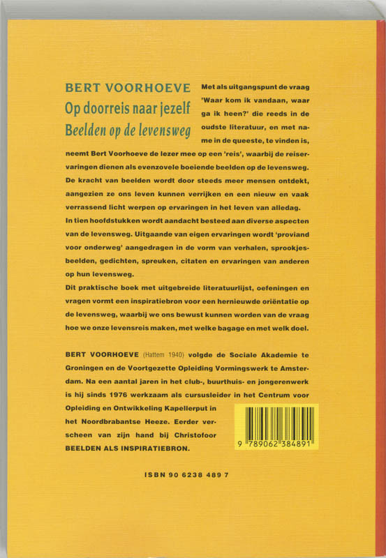 Op doorreis naar jezelf achterkant