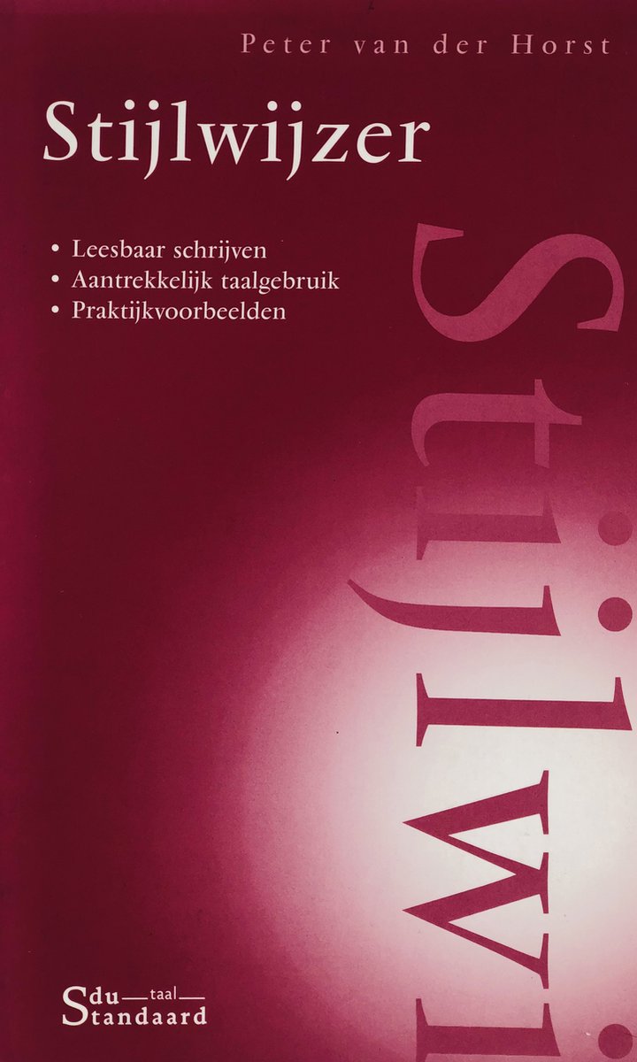 STIJLWIJZER, 2E