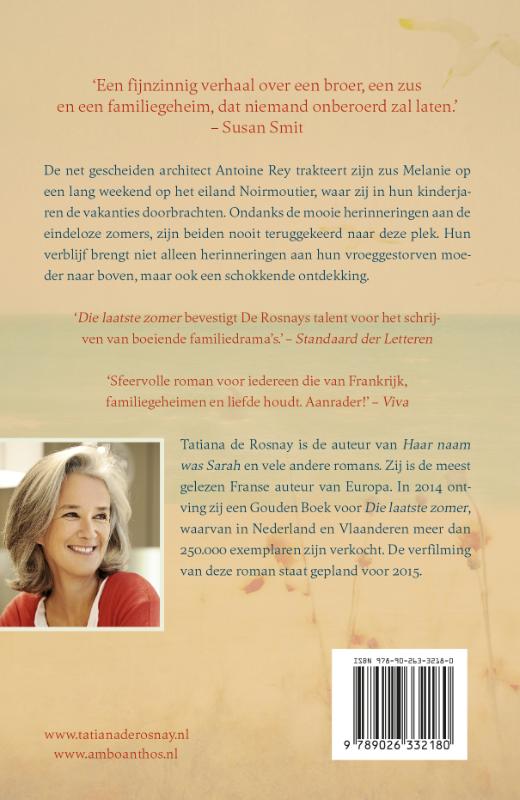 Die laatste zomer achterkant