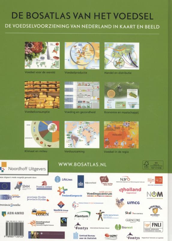 De Bosatlas van het voedsel achterkant