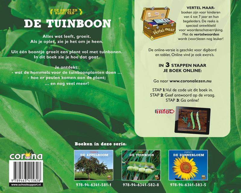 De tuinboon / Vertel Maar achterkant