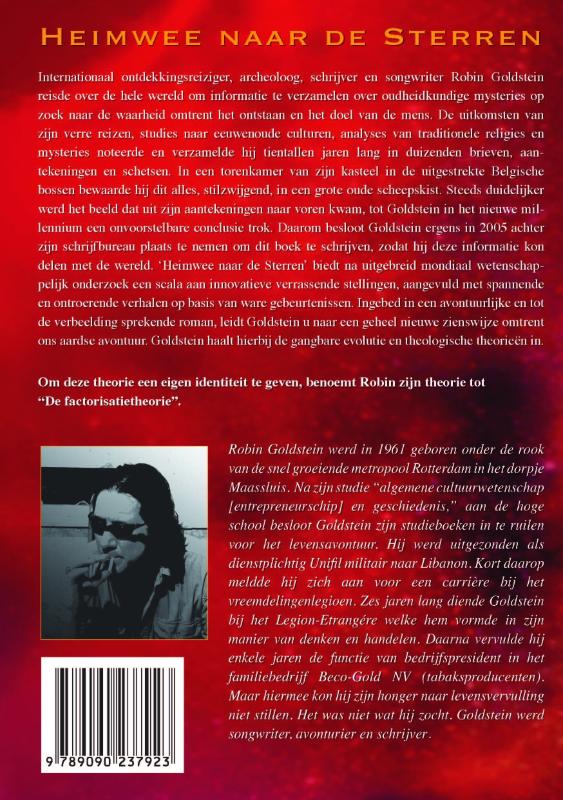 Heimwee naar de sterren achterkant