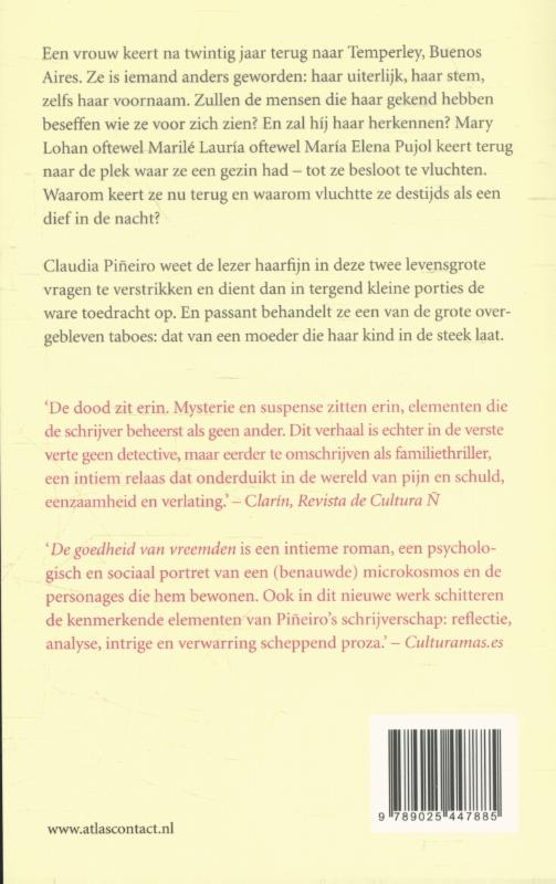 De goedheid van vreemden achterkant