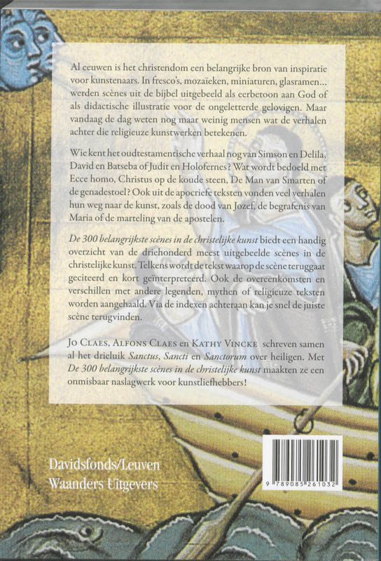 300 Belangrijkste scènes in de christelijke kunst achterkant
