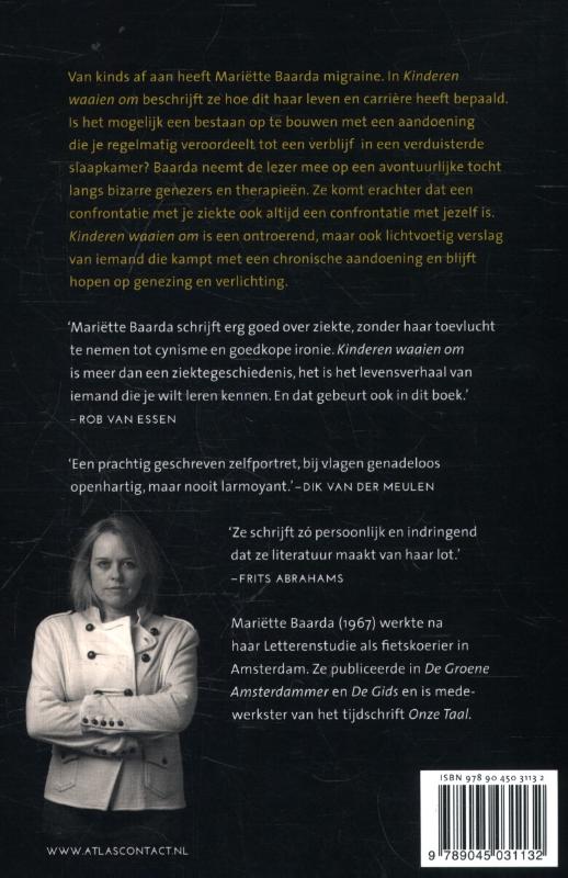 Kinderen waaien om achterkant