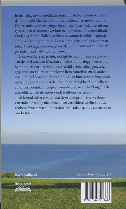 Geen meester, geen leerling achterkant