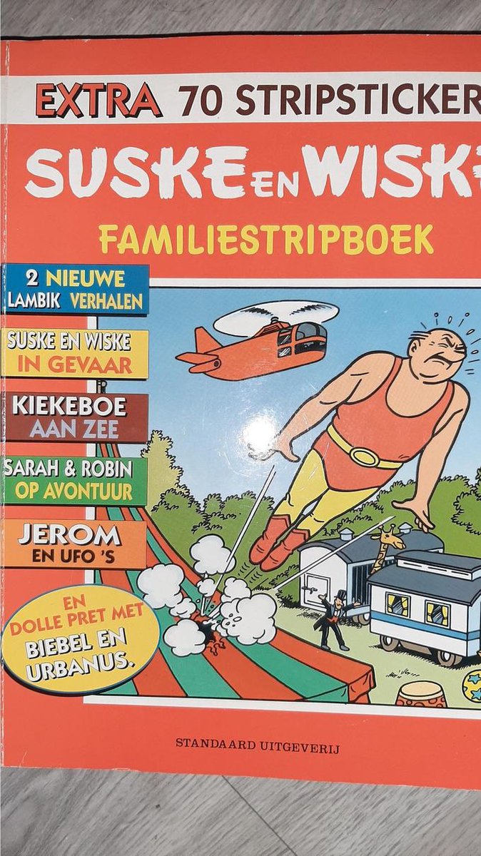 De macabere macralles / Suske & Wiske familiestripboek