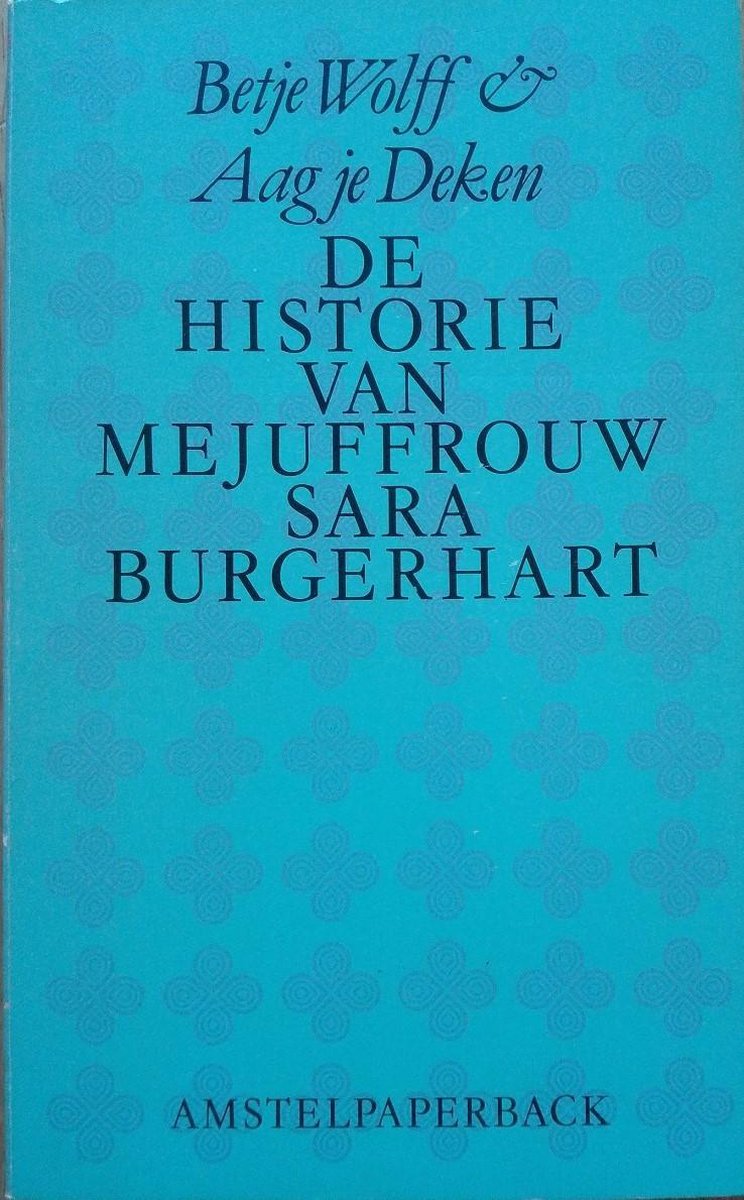 De historie van mejuffrouw Sara Burgerhart