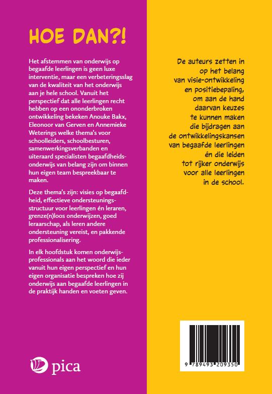 Hoe dan?! achterkant