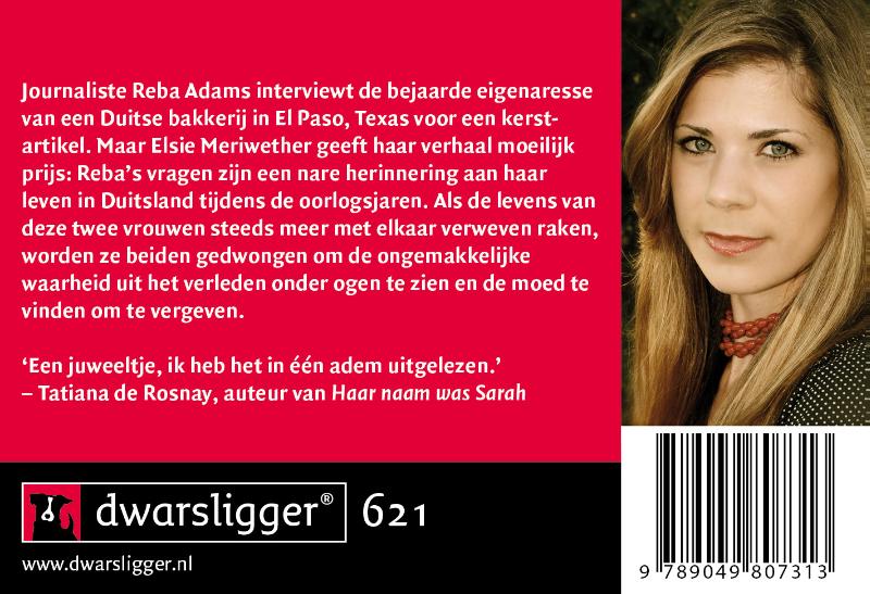 De bakkersdochter achterkant