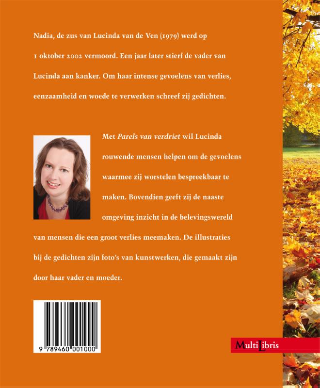 Parels van verdriet achterkant