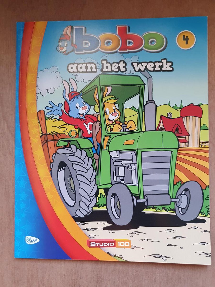 Bobo aan het werk, Studio 100, Deel 4, Paperback
