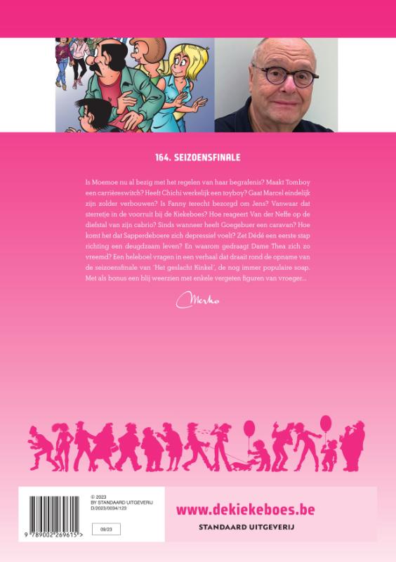 Seizoensfinale / de Kiekeboes / 164 achterkant