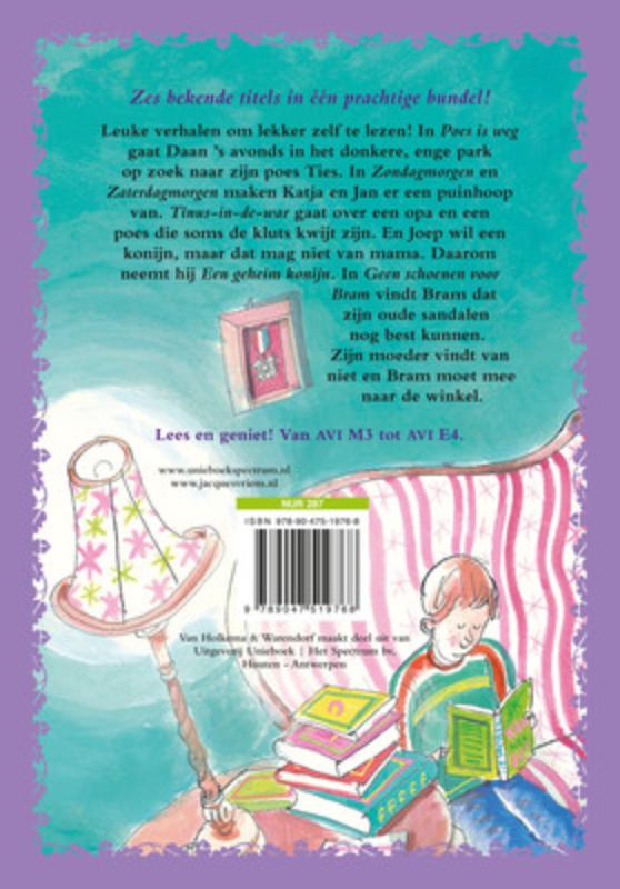 Lekker Zelf Lezen Met Jacques Vriens achterkant