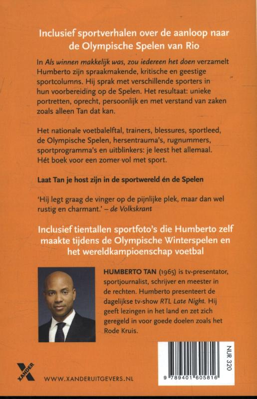 Als winnen makkelijk was, zou iedereen het doen achterkant