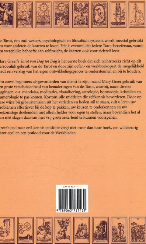 Tarot van dag tot dag achterkant